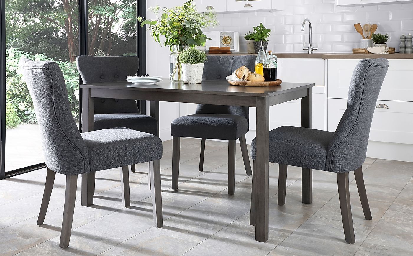 Grey Dining Room Chairs With Silver Legs