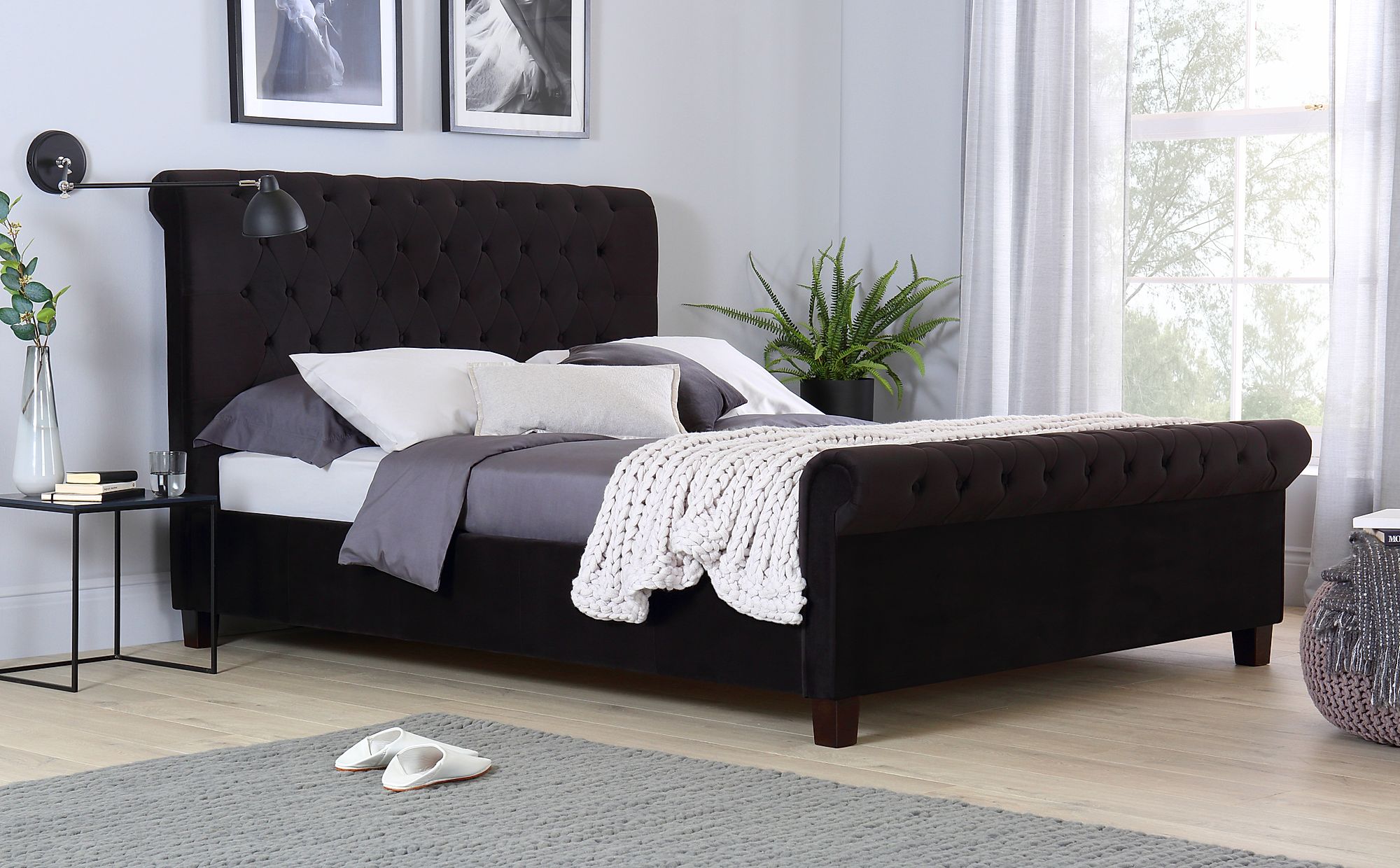 super king size bed with firm mattress