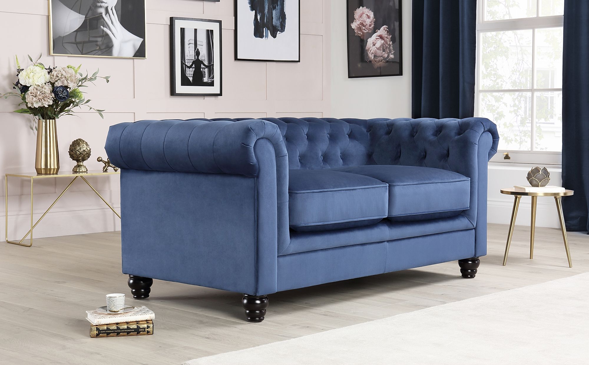 69 Striking blue chesterfield sofa bed For Every Budget