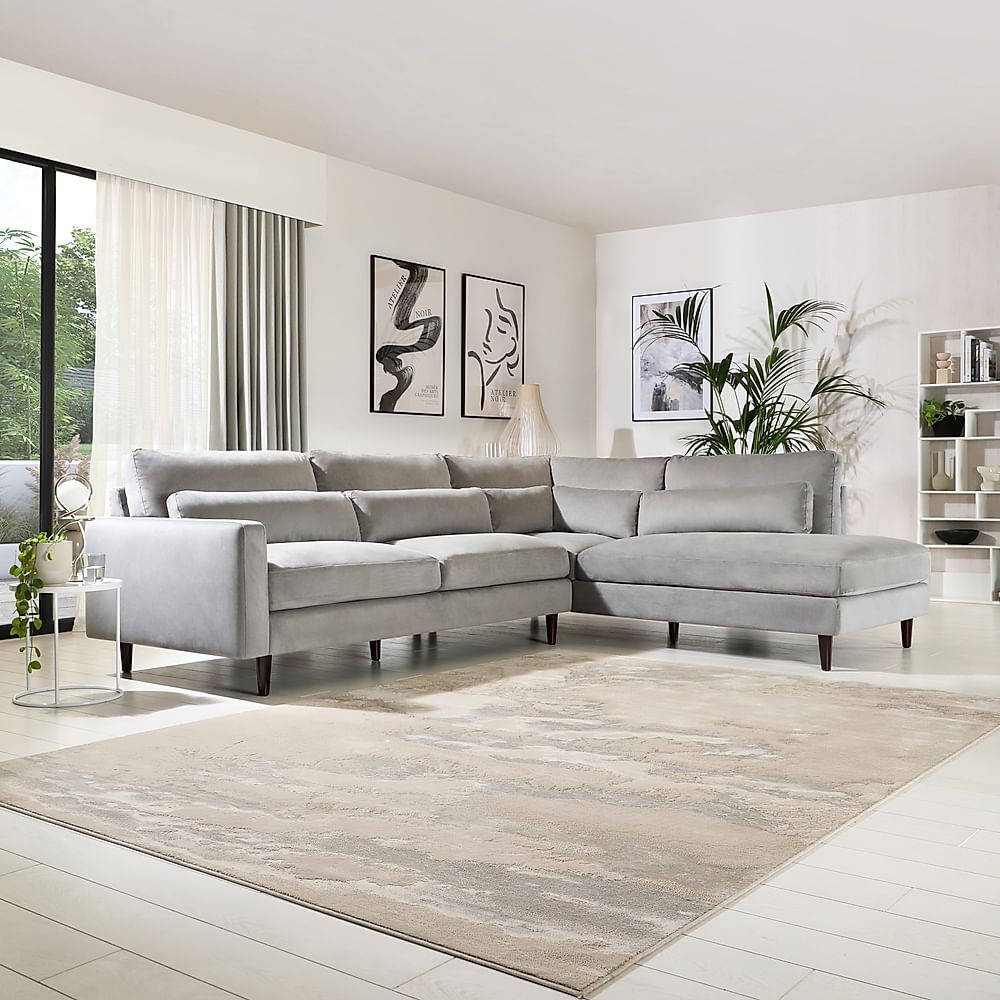 palermo corner sofa set with chair