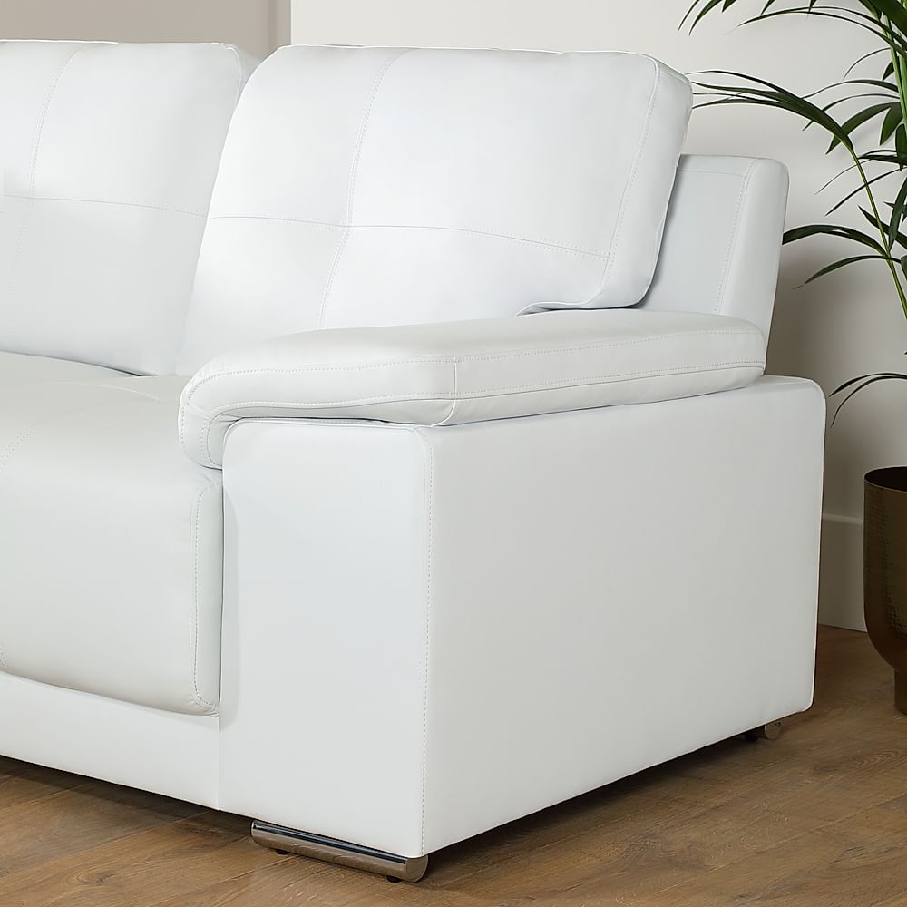 White deals couch chair