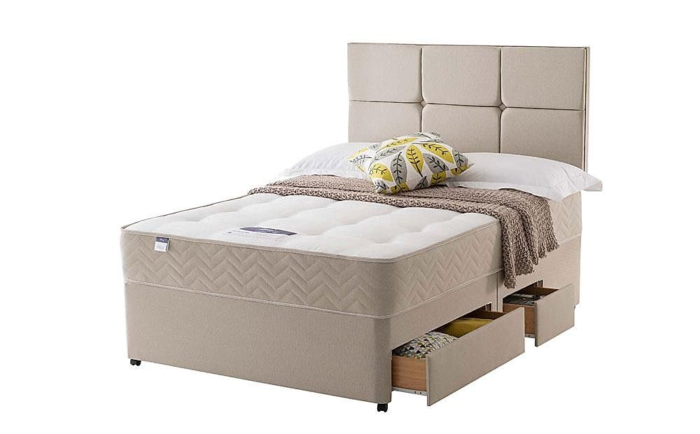 Silentnight Amsterdam Miracoil Ortho 4 Drawer King Size Divan Bed