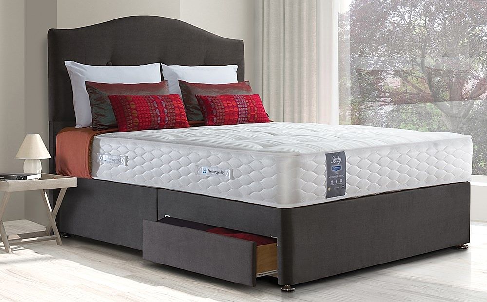 Sealy Pearl Ortho 4 Drawer Double Divan Bed | Furniture And Choice