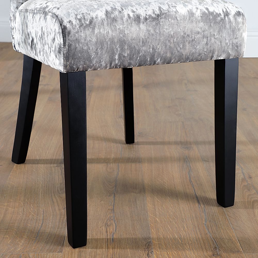 Crushed velvet vanity online chair