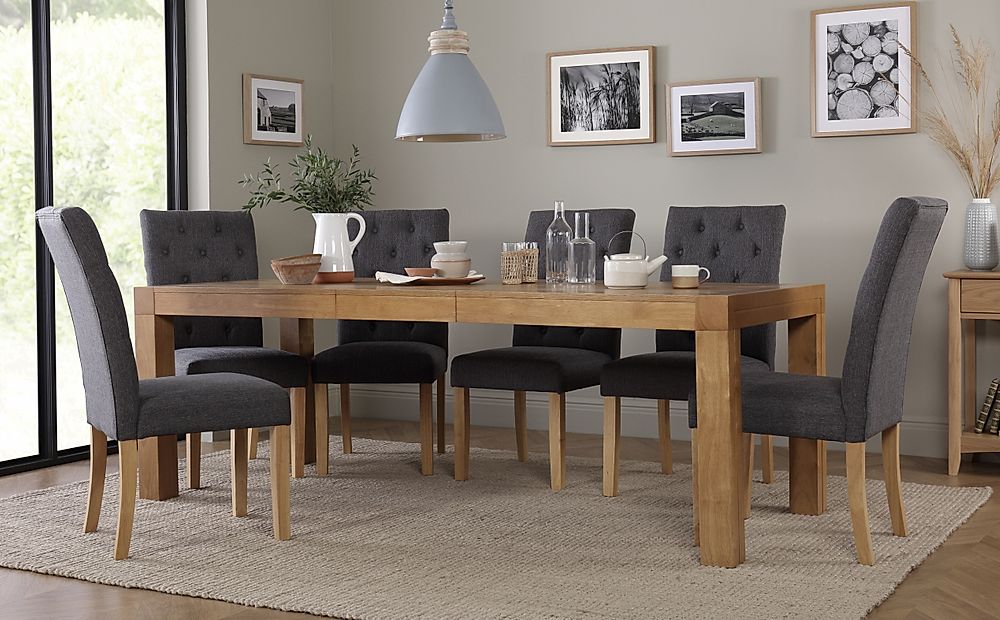 cambridge oak dining table