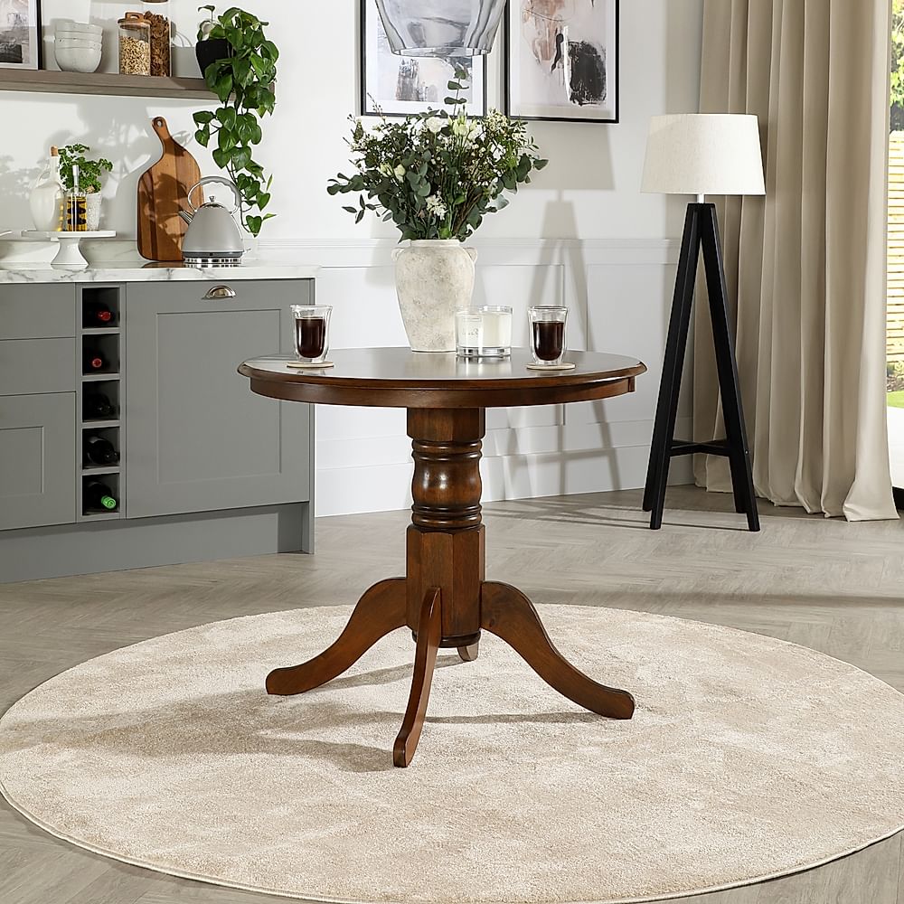 36 round dining table with deals leaf