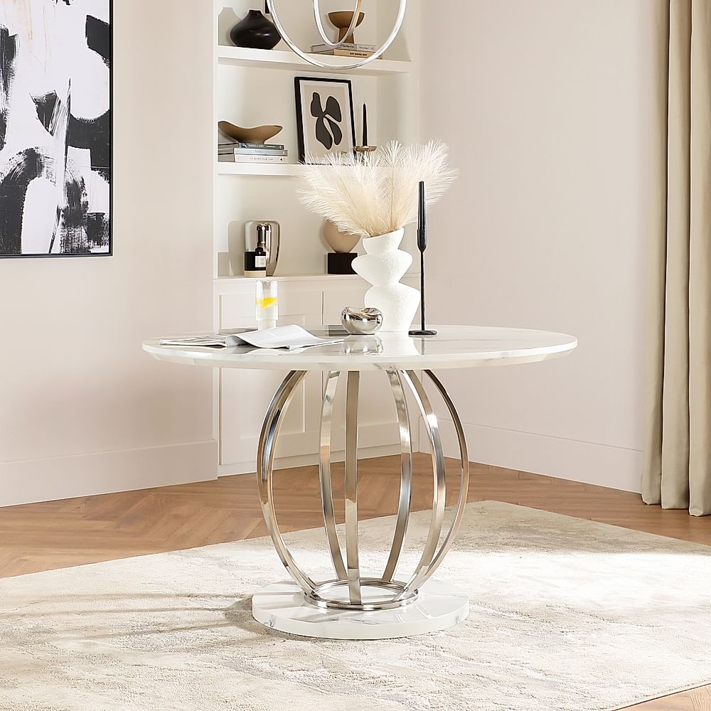 Savoy marble dining deals table