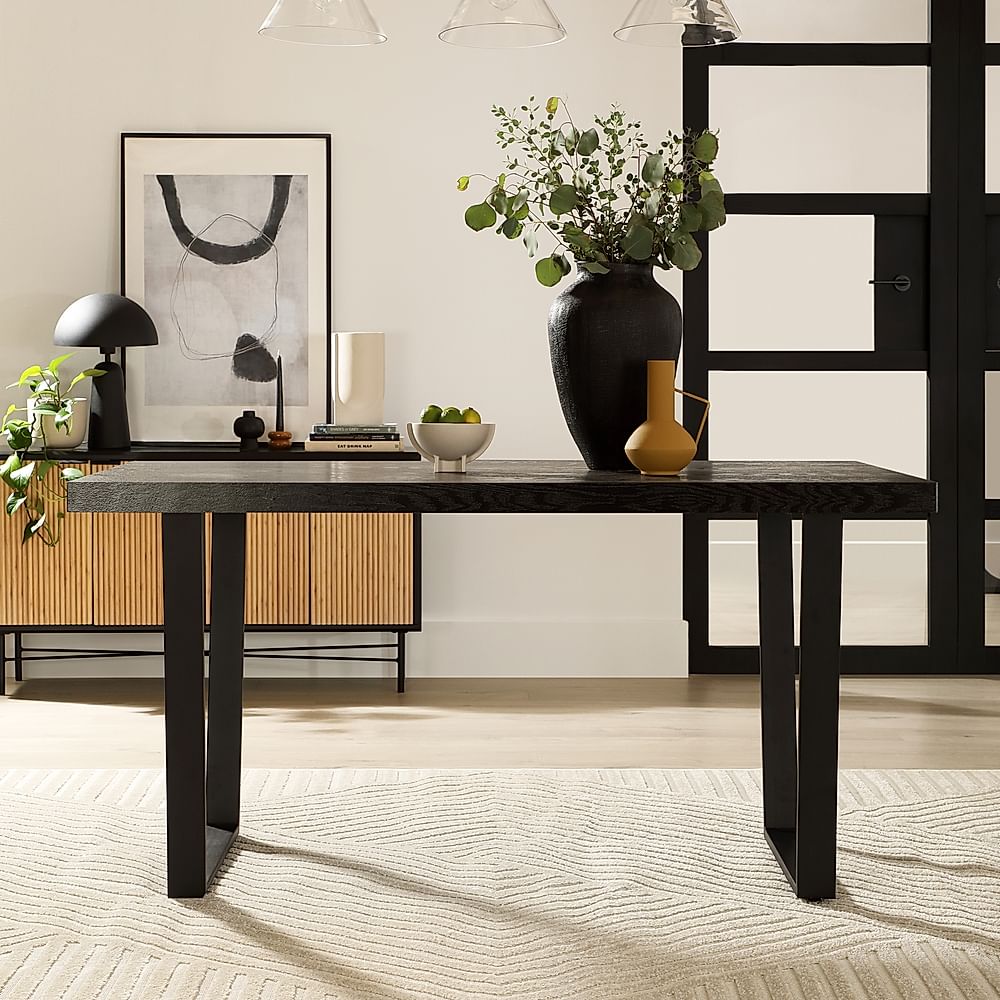 West elm discount black dining table