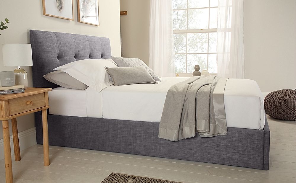 Debarros upholstered deals ottoman bed