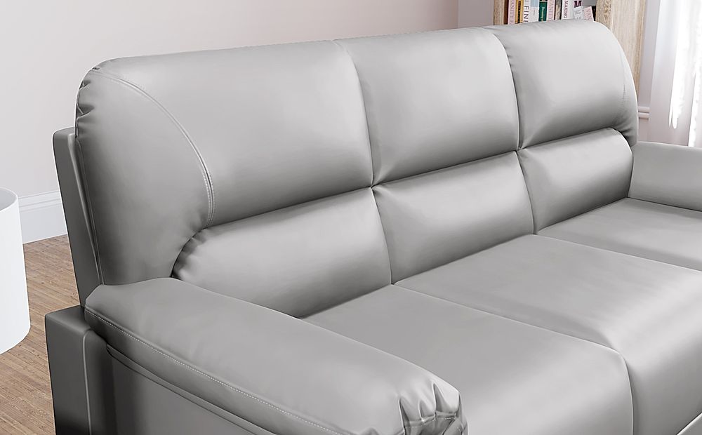 Kenton small on sale leather sofa