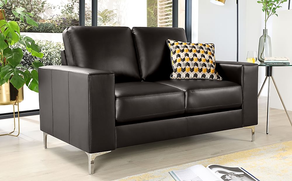 cheap small 2 seater leather sofa