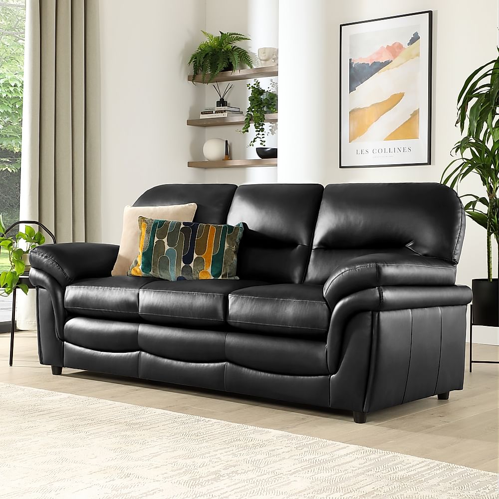 Black suede sofa deals sets