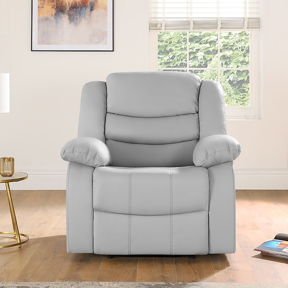 Sorento II Reclining Chair - Light Grey