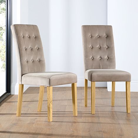 Velvet Dining Chairs | Dining Room Furniture | Furniture And Choice