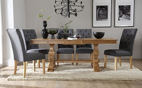 posh dining table and chairs