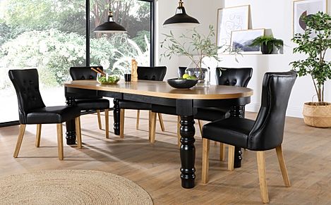 Black Dining Table & Chairs - Black Dining Sets | Furniture Choice