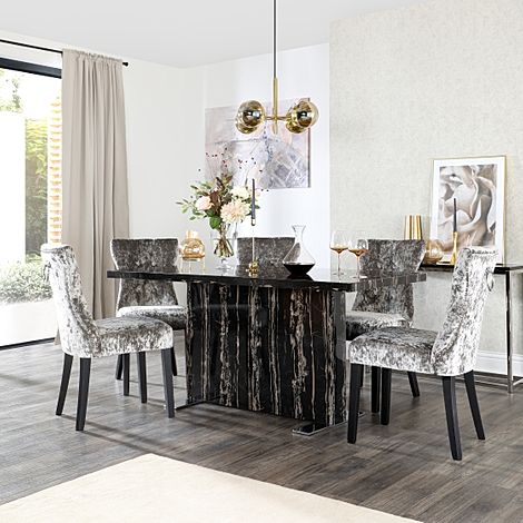 Marble Dining Tables & Chairs - Marble Dining Sets | Furniture And Choice