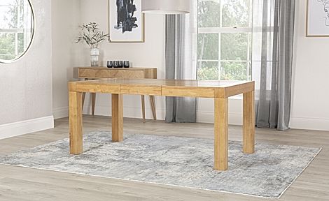 Crate and barrel big store sur dining table