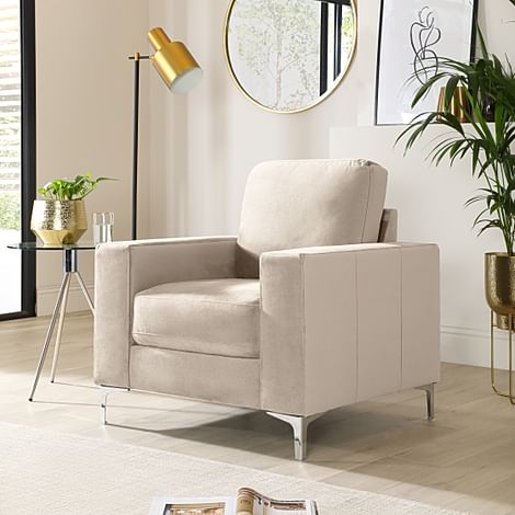 Baltimore Armchair, Champagne Classic Velvet