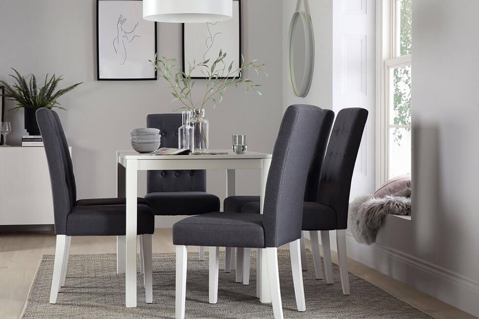 11 Easy Grey Dining Room Ideas | Furniture Choice