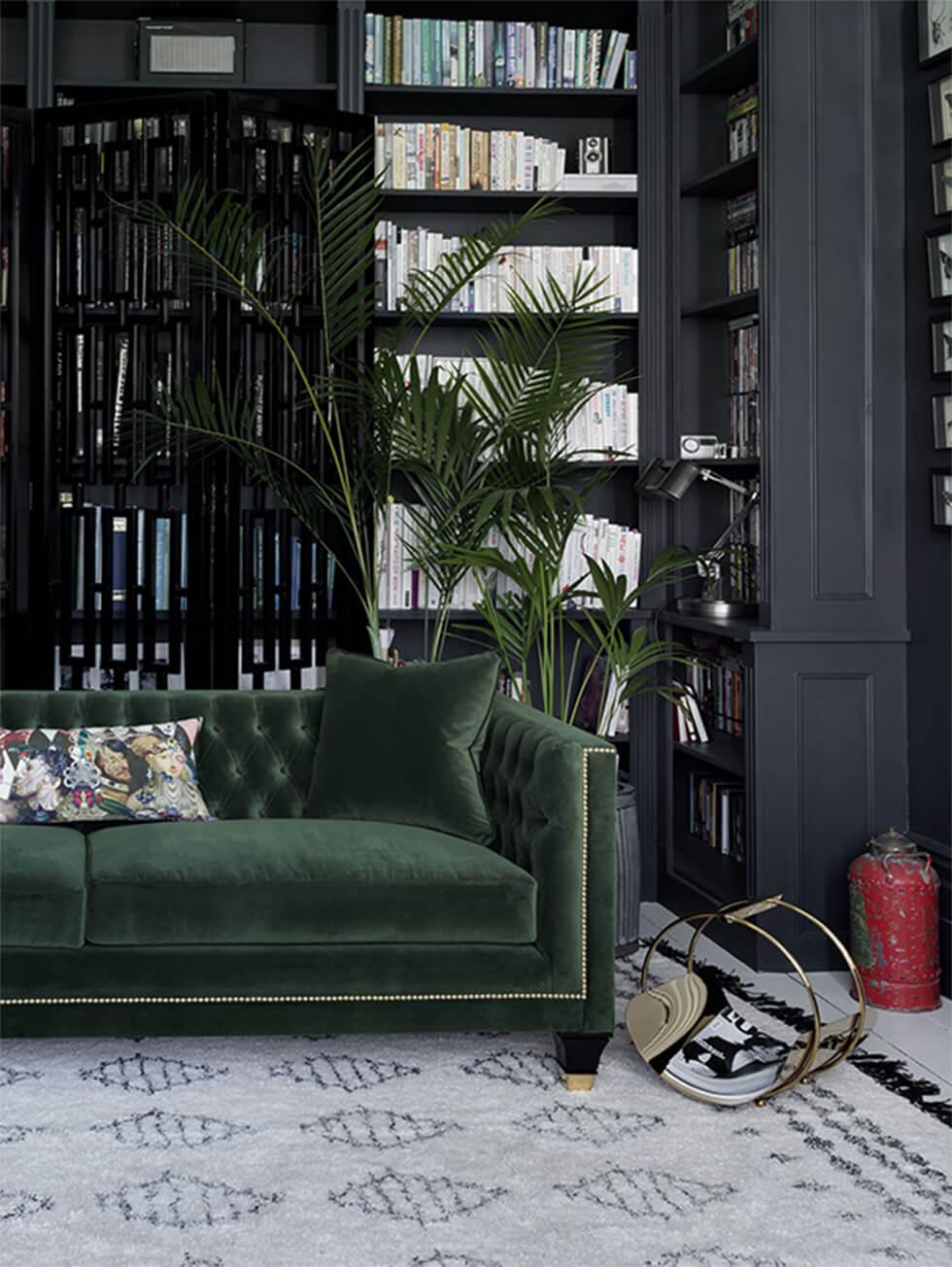 17 Of The Coolest Ideas For An Inspiring Green Living Room