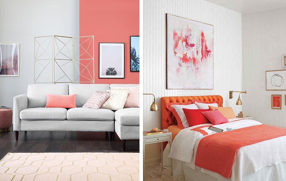 Colour Report Living Coral Furniture Choice