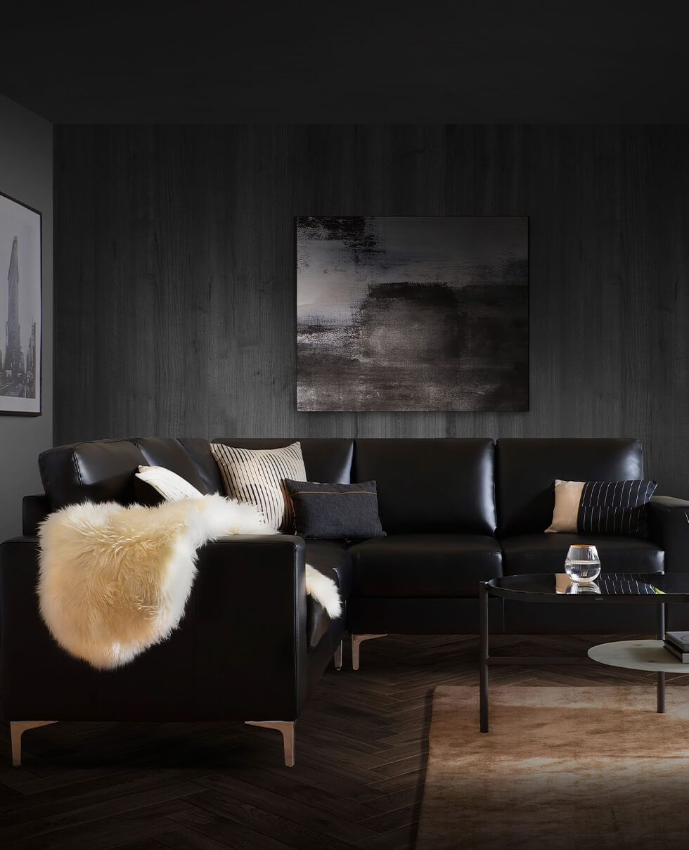 What colours go with a black sofa? | Furniture & Choice